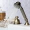 Kingston Brass KSK3353PLTR Deck Mount Hand Shower with Diverter for Roman Tub Faucet, Antique Brass KSK3353PLTR - alternate 6